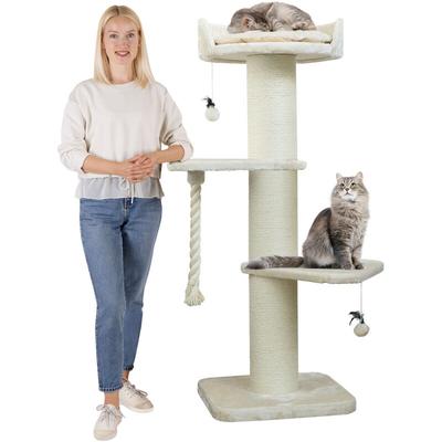 HAPPYPET Premium Kratzbaum Grosse Katzen Stabil 'Freddy' – Katzenbaum, Kletterbaum, für Maine Coon,