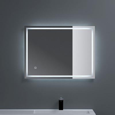 Badspiegel-02 Led-Lichtspiegel 60x80cm /80x60cm mit Dimmen-Funktion Wandspiegel Beschlagfrei
