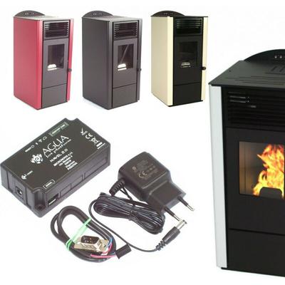 Pelletofen Pelletkamin Kaminofen Steuermodul Wifi Controller 56305 Pelletheizung Image