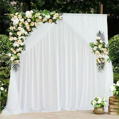 Hochzeit Vorhang Hintergrund Gardine Vorhänge Seide Hochzeit Party Fotografie Deko 2m×2m