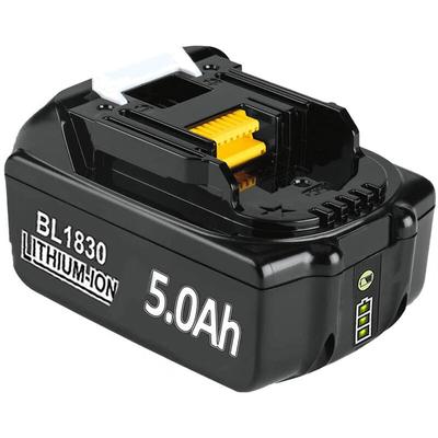 BL1860B 18V 5.0Ah Li-Ion Ersatzakku für Makita Akku BL1860 BL1850B BL1850 BL1840B BL1840 194205-3