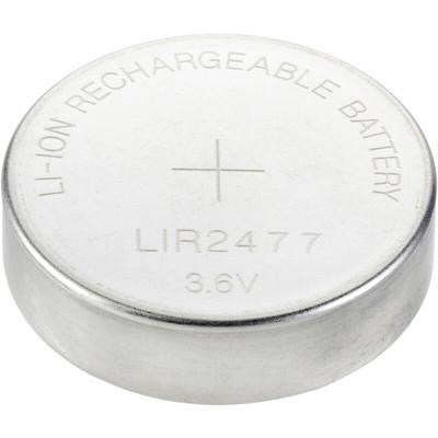 VOLTCRAFT Knopfzellen-Akku LIR 2477 Lithium 180 mAh 3.6 V 1 St.