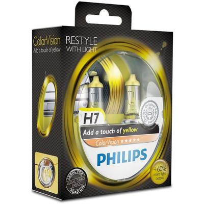 Philips - 2x H7 ColorVision Gelb