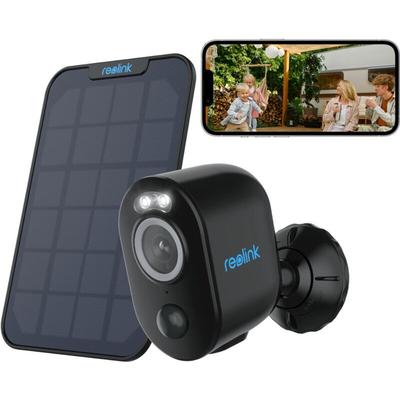 2K 4MP Überwachungskamera mit 2,4/5GHz wlan, Personen-/Autoerkennung, Akku-/Solarbetrieb, Farbige