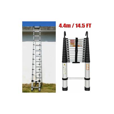 Dayplus - Multifunktionsleiter Bockleiter in einem Klappbar Leiter 2 Safe Haken bis 150kg Image