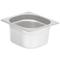 Gn Behälter 1/6, Höhe 100 mm, Edelstahl Gastronomiebehälter, Geeignet für Chafing Dishes - Mahlzeit
