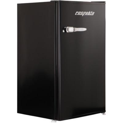 Respekta - Kühlschrank Kältefach freistehend Retro 83 cm 90 Liter Schwarz Image
