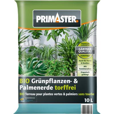 Primaster - Bio Grünpflanzen- & Palmenerde torffrei 10 l Erde Image