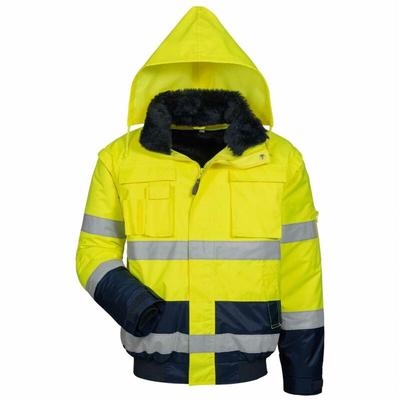 Siegfried warnschutzpilotjacke, gelb/marine Gr. 3-XL (58/60) 23558-3 Gr. 3-XL (58/60) - Elysee