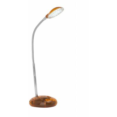 Lampe Timmi led Tischleuchte transparent/orange 1x 2W led integriert, (100lm, 6000K) Mit Image