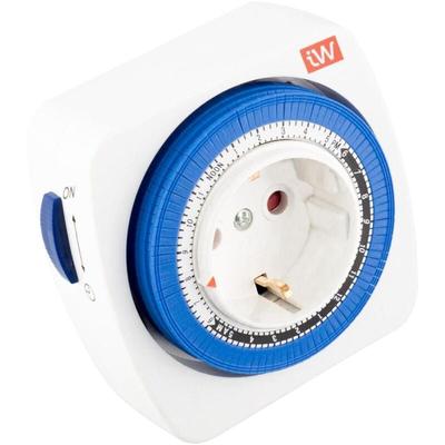 Efectoled - Zeitschaltuhr Analog Kompakt mit Schuko Steckdose Typ f Image