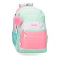 Movom La Vita è Bella Schulrucksack, Grün, 33 x 46 x 17 cm, Polyester, 25,81 l, grün, Schulrucksack