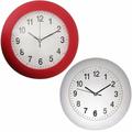 Orologio da parete numeri grandi rosso bianco a muro da cucina ufficio salone new d 28 moderno