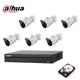 Kit Videosorveglianza Dahua Ip Onvif 6 Telecamere 4 Mpx P2p Hd 500 Gb
