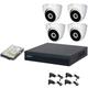 Kit Videosorveglianza 4 Telecamere 2 Mpx Dahua Dvr 4 Canali Hd 2tb 1