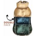 Giubbotto imbottito Double Face modello Rhapsody per cani: 40 cm