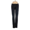 Genetic Denim Jeans - Mid/Reg Rise: Blue Bottoms - Women's Size 27