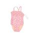 Cat & Jack One Piece Swimsuit: Pink Floral Sporting & Activewear - Size 18 Month