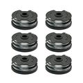 WETOOLPLUS Grass Trimmer Dual-Line Replacement Spool compatible with Sun Joe GTS400E-RS-6PK (6 Pack )
