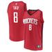 "Jae'Sean Tate Men's Fanatics Branded Red Houston Rockets Fast Break Custom Replica Jersey - Icon Edition"