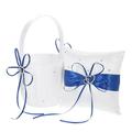 Spirastell Basket Pillow And Inches Heart Satin Flower 6 * 6 Set With Ribbon 6 Inches Heart With Ribbon Decoration * 6 Inches And Er Set White Iuppa