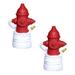 Fire Hydrant Sand Table Miniature Decoration House Gifts for Men Man 2 Pcs Household Resin Ornament Home