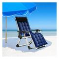 Chair outdoor Recliner Chair Reclining Garden Sun Lounger with pad