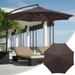 Holiday Savings Clearance! Shldybc Portable Travel Beach Umbrella Outdoor Courtyard Umbrella Surface Polyester Sunshade Umbrella Sunscreen and Rainproof Fabric Garden Pillsar Umbrella