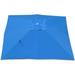 Replacement Canopy 8 Rib Umbrella Cover For 10 X 10 Roma Cantilever Patio Umbrella (Blue)