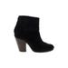 Rag & Bone Ankle Boots: Black Print Shoes - Women's Size 37.5 - Round Toe