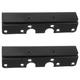 2pcs Replacement Bed Rail Fastener Bed Iron Rail Bracket Bed Frame Rail Hardware