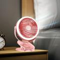 Apmemiss Portable Fan Clearance Fil-l Clip Fan Camping Fan with LED Lights & Clip Battery Operated Fan with Clip USB Rechargeable Fan for Tent Car RV Hurrican-e Emergency Outages