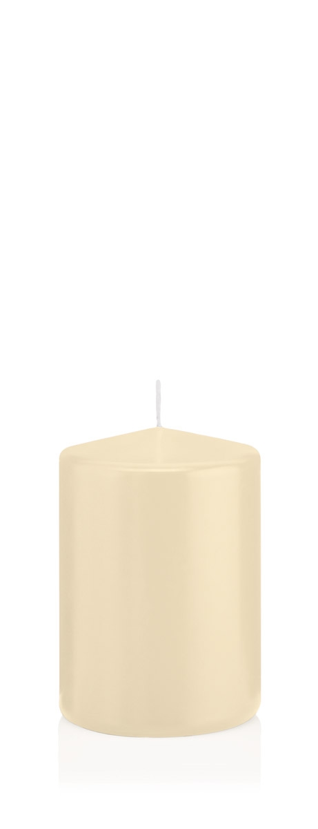 Wiedemann Kerzen Stumpenkerzen Bisquit 100 x Ø 68 mm, 12 Stück Image