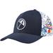 Men's Puma Navy Arnold Palmer Invitational Floral Tech Flexfit Adjustable Hat