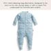ergoPouch 2.5 TOG Sleeping Onesies For Baby Girl and Baby Boy - Baby Onesies for Easy Diaper Changes - Baby Girl Onesies Made with Breathable Materials (12-24 Months Dragonflies)