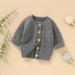 niuredltd baby girl boy knit cardigan sweater warm pullover tops toddler outerwear jacket coat outfit clothes
