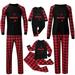 TAIAOJING Kids Matching Christmas Pajamas for Family Sleep Outfit Holiday Xmas Party Child Family Pajama Sets 8-9 Years