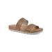 Women's Thrilled Casual Sandal by Cliffs in Natural Burnished Smooth (Size 8 M)