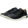 Barfußschuh KEEN "KNX LACE", Gr. 43, schwarz-weiß (schwarz, star weiß), Leder, sportlich, Schuhe Barfußschuh