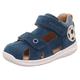 Sandale SUPERFIT "BUMBLEBEE WMS: Mittel" Gr. 27, blau Kinder Schuhe