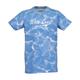 T-Shirt BLUE SEVEN "Blue Seven SURFER" Gr. 140, blau (658, cyan) Mädchen Shirts T-Shirts
