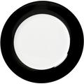 Speiseteller VAN WELL "Vario" Gr. 26,5 cm, schwarz-weiß (schwarz, weiß) Speiseteller