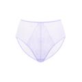 HSIA Spring Romance High-Rise Floral Lacy Panty-Comfort in Style - M / Light Purple