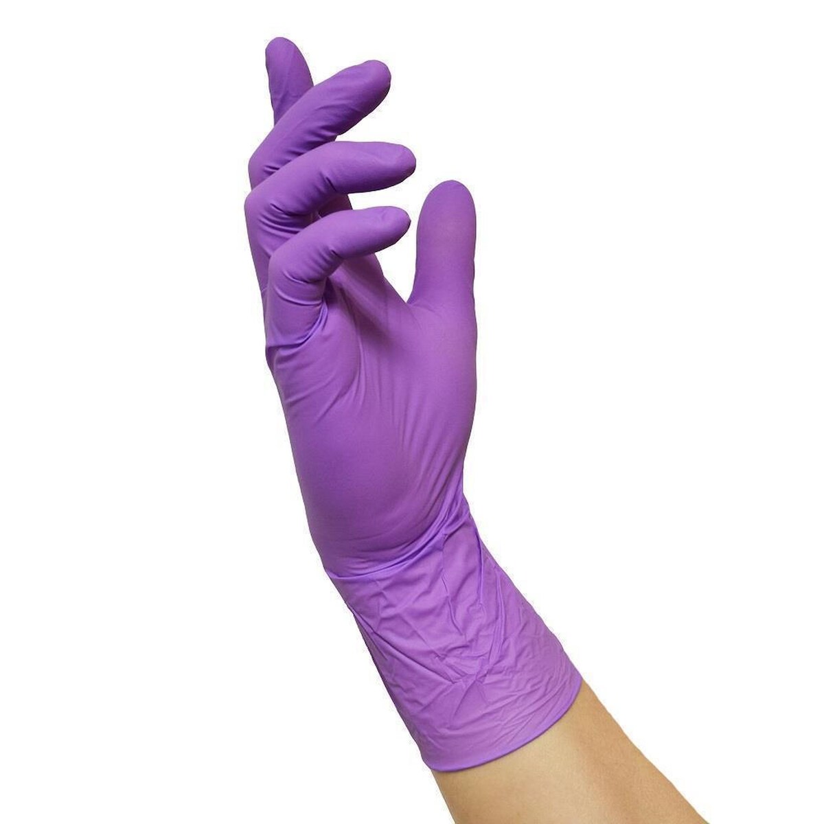 MCD Medical Care Dental GmbH 1000 Nitras PROTECT 300 Nitrilhandschuhe | Gr. M | violett | Einweghandschuhe Image