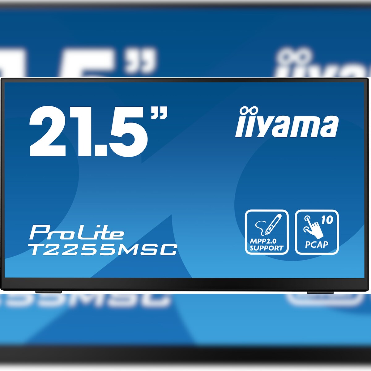 iiyama ProLite T2255MSC-B1 Computerbildschirm 54,6 cm (21.5") 1920 x 1080 Pixel Full HD LCD Touchscreen Schwarz Image