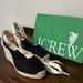 J. Crew Shoes | J Crew Espadrilles Lace Up Wedges | Color: Black | Size: 10.5