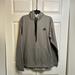 Adidas Shirts | Adidas Hoodie Mens Size L Large Gray Pullover Black Logo Hooded Sweatshirt | Color: Gray | Size: L