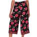 Kate Spade Pants & Jumpsuits | Kate Spade: Nwt Hazy Rose Crepe Pant - Size 2 | Color: Black/Red | Size: 2