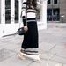 Anthropologie Dresses | Anthropologie Norwich Sweater Dress By Bailey 44. | Color: Black/Tan | Size: M