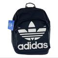 Adidas Bags | Adidas Black White Originals Trefoil Backpack | Color: Black/White | Size: Os